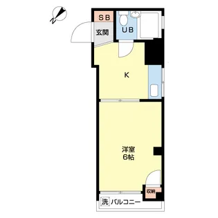 メゾン フルール【2階】の間取り