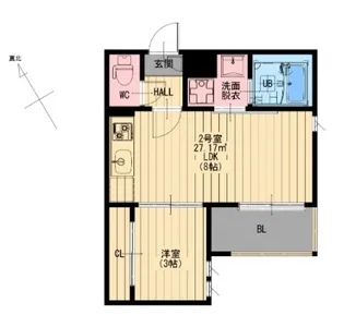 R-Smart Edelweiss(エーデルワイス)【2階】の間取り
