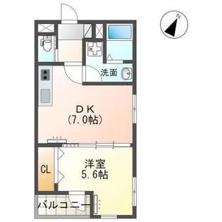 スライヴ【2階】の間取り
