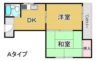 シャルム山坂【3階】の間取り