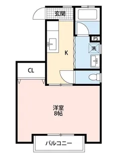 ツイーン【1階】の間取り