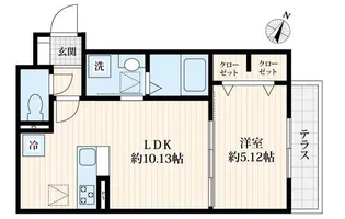 GRANDEL【2階】の間取り