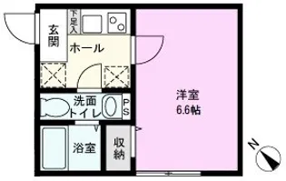 Ritos Haus Koshigaya【2階】の間取り