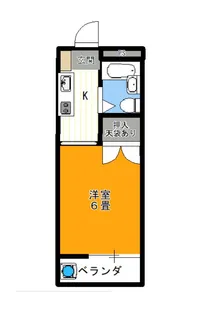 エステート・サンヒル8【3階】の間取り