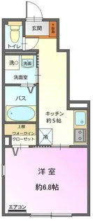 ヴェル フルール【1階】の間取り