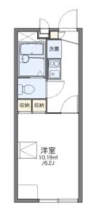東京都日野市東豊田3【アパート】の間取り