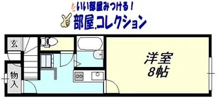 Roi de gland 大田町【2階】の間取り