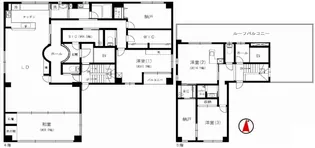 ドエル幸容【4階】の間取り