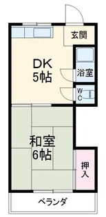 新浅井荘【2階】の間取り