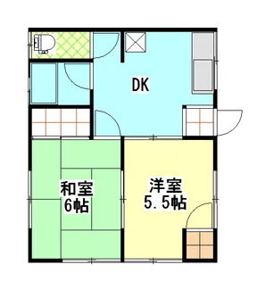 グレース弐番館【2階】の間取り