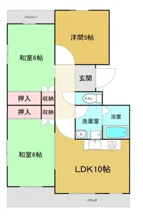 オカダリバー【1階】の間取り