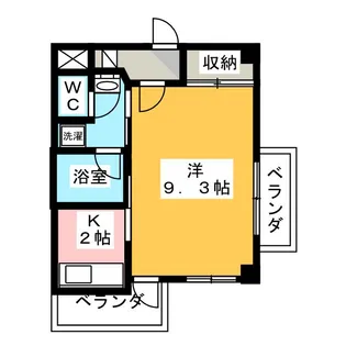 ル・ポール八事【3階】の間取り
