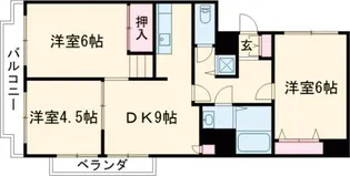 メゾンエスユー【6階】の間取り