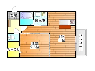 グランオリオン【1階】の間取り