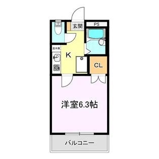 アステール【2階】の間取り