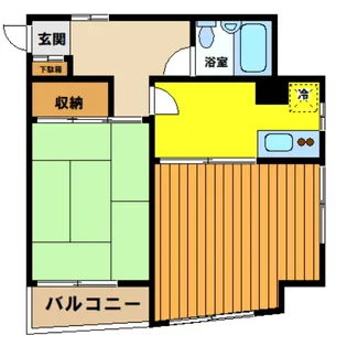 東京都杉並区方南1【マンション】の間取り