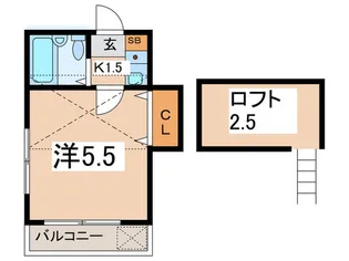 ミユキホ-ムズ希望ヶ丘【2階】の間取り
