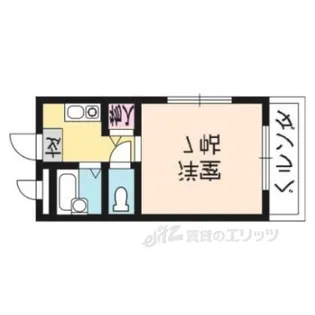 マンションひなどり【4階】の間取り