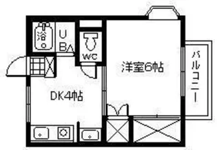 グリーンテラス【2階】の間取り