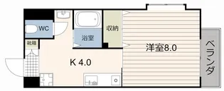 アーバンライフ上之園【4階】の間取り