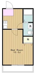 レグルス清新【3階】の間取り