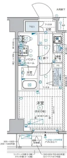 ジェノヴィア西横浜 GENOVIA西横浜【7階】の間取り