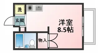 メゾン平山【2階】の間取り