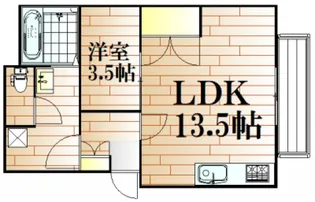 アドバンスT【1階】の間取り