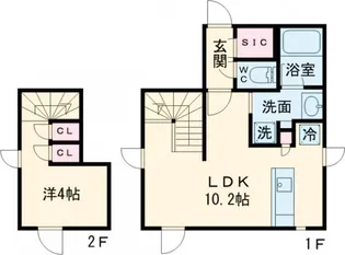 Fullea奥沢の間取り