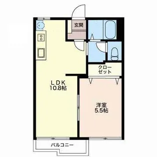 HINOMARU TOWN C【1階】の間取り