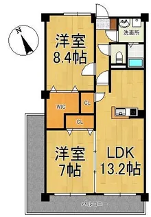 新潟県新潟市中央区万代4【マンション】の間取り