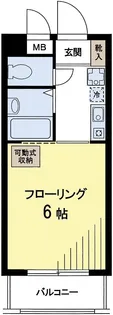 グランバレー代官山【4階】の間取り