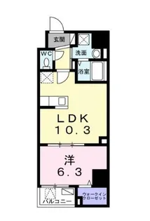 May Fair【4階】の間取り