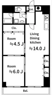 サンサーラ吾妻橋【5階】の間取り