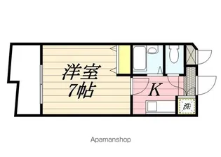 メゾン・ド・サントネール【4階】の間取り