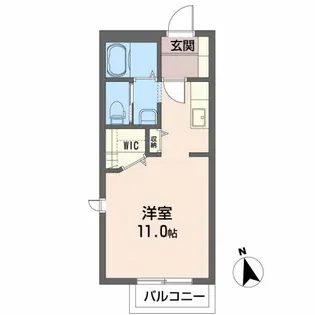 シャーメゾン・ステラ A【2階】の間取り
