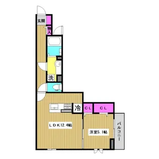 シアラ【3階】の間取り