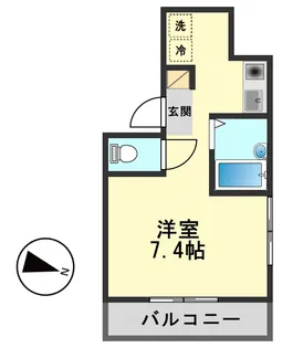 東京都江戸川区松島3【アパート】の間取り