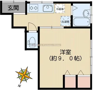 田中荘【1階】の間取り