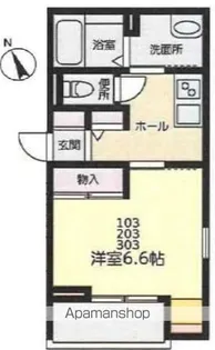 グリーンテラスV【2階】の間取り