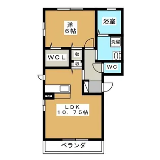 エトワールII【3階】の間取り