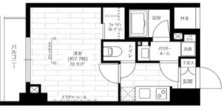 東京都中央区入船2【マンション】の間取り