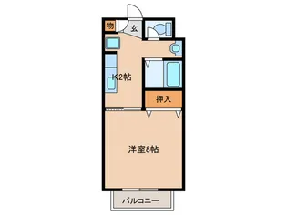 SurplusOne稲垣【1階】の間取り