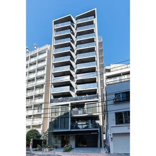 The glow Mita【4階】の外観