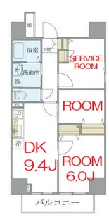 神奈川県横浜市南区浦舟町3【マンション】の間取り