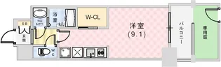 ファーストフィオーレ神戸元町ディモーラ【1階】の間取り
