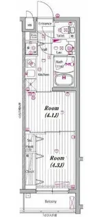 東京都練馬区豊玉北4【マンション】の間取り