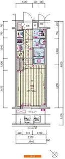 大阪府大阪市阿倍野区天王寺町北2【マンション】の間取り