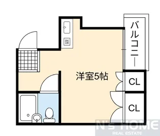 シティコート関目【3階】の間取り