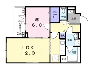 ラ・フォレスタ・コーワ【3階】の間取り